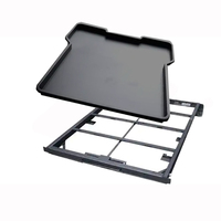 Plateau coulissant universel en aluminium pour benne de camion, compatible Ford Ranger, Hilux, Ram