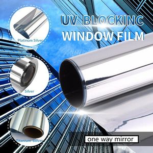 미국산 100% 테스트 완료된 고품질 도매용 PET 소재 강화 건축용 딥 블루 실버 빌딩 윈도우 필름 자가복원 - Product Image 3