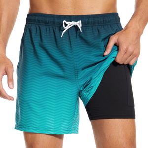 Bañadores de Verano Personalizados con Estampado Degradado para Hombre, Tallas Grandes, Estampado Animal, Paisley, Cuadros, Shorts de Playa, Bikini Deportivo para Hombre - Product Image 3