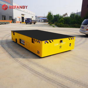 Chariot de transfert sans rail à roues en acier, télécommande, 20 tonnes, alimenté par batterie, double moteur - Product Image 2