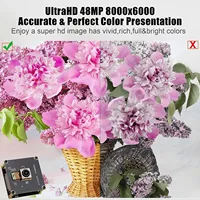 200ms Fast Autofocus Mini CCTV Webcam USB 8K 48MP Sin distorsión Lente 70ded Cámara pequeña industrial para escaneo de reconocimiento