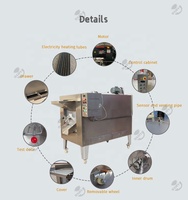 Machine à torréfier les grains de café et les cacahuètes SUN, haute capacité, industrielle, multi-usages - Machine à torréfier le maïs et les noix de cajou électrique, 100 kg/h