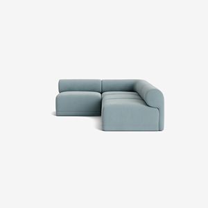 Sofá Seccional Moderno de Lujo para el Hogar, Tapizado en Tela, Cómodo, para Sala de Estar, en Oferta. Recordatorio: El largo total <span class=keywords><strong>es</strong></span> el que se indica. - Product Image 4