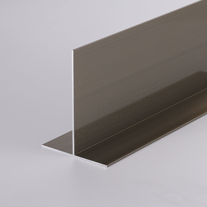 Perfil de conexión de panel de partición interna de perfil de aluminio en forma de T de sala limpia para laboratorio farmacéutico - Product Image 2