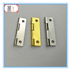 Charnière Guanyan 35x10x90 degrés en fer nickelé pour meubles, charnière à ressort pour porte battante de boîte en bois - Product Image 3