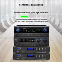 TPX-Serie Konferenzraum Audio-Video-Karaoke-Leistungsverstärker-Paket Leistungsverstärker mit Halleffekt-Einstellung USB All-in-One-Gerät