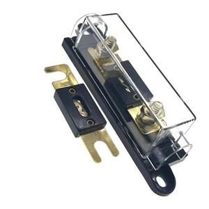 Boîte à fusibles de voiture transparente ANL-B ANL-H avec câble de Distribution de support 0 4 8 GA positif avec fusible ANL fusible 100A 200A - Product Image 1