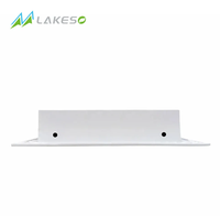 Diffuseur linéaire Lakeso moderne en acier et aluminium, grille d'aération réglable pour atelier, salon, systèmes CVC, installation facile