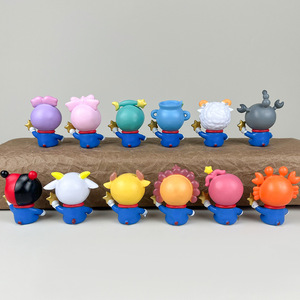 ของเล่นพีวีซีการ์ตูนราคาถูก ชุด 12 ชิ้น โมเดลน่ารัก ตุ๊กตาแมวติงตัง โดราเอมอน - Product Image 4