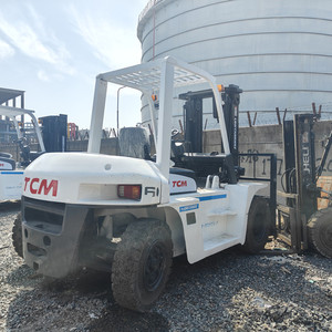 Chariot élévateur d'occasion 6 tonnes TCM FD60 TCM d'occasion avec moteur d'origine en vente en stock - Product Image 4