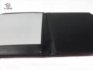 Biểu tượng tùy chỉnh PU da đàn hồi <span class=keywords><strong>menu</strong></span> bìa 8.5x14 inch hiện đại hình chữ nhật thiết kế cho A4/8.5x11 inch khách sạn & nhà hàng Nguồn cung cấp - Product Image 5