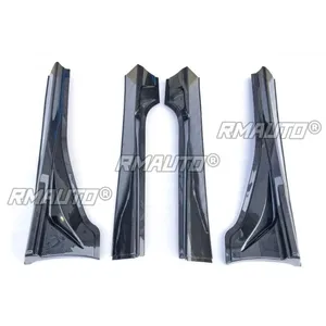 สเกิร์ตข้างคาร์บอนไฟเบอร์ลุค สำหรับ Subaru BRZ Toyota GR86 ปี 2022-2024 รุ่น DC Style อุปกรณ์ตกแต่งรถยนต์ - Product Image 5