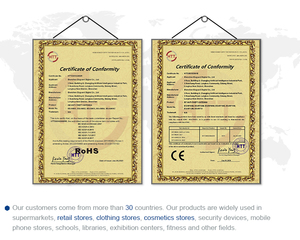 Cổng Điện Tử Acrylic <span class=keywords><strong>EAS</strong></span> 58KHz Am Hệ Thống Báo Động An Ninh Chống Trộm - Product Image 4