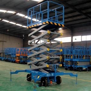 WL Venta caliente 4M Mini mesa elevadora de tijera móvil hidráulica/plataforma pequeña elevadora de tijera/carro de mesa elevadora hidráulica - Product Image 5