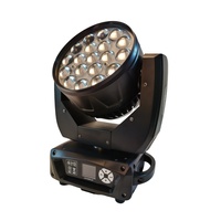 Le plus récent Mac Aura Lyre 19x15w RGBW 4IN1 contrôle de cercle Led Zoom lavage tête mobile DMX lumière de scène
