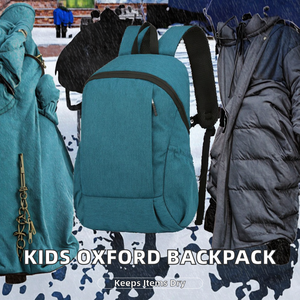 Sac à dos scolaire antivol en polyester Oxford imperméable pour enfants et étudiants, idéal pour les voyages, le sport et le quotidien, avec fermeture éclair au design tendance. - Product Image 2