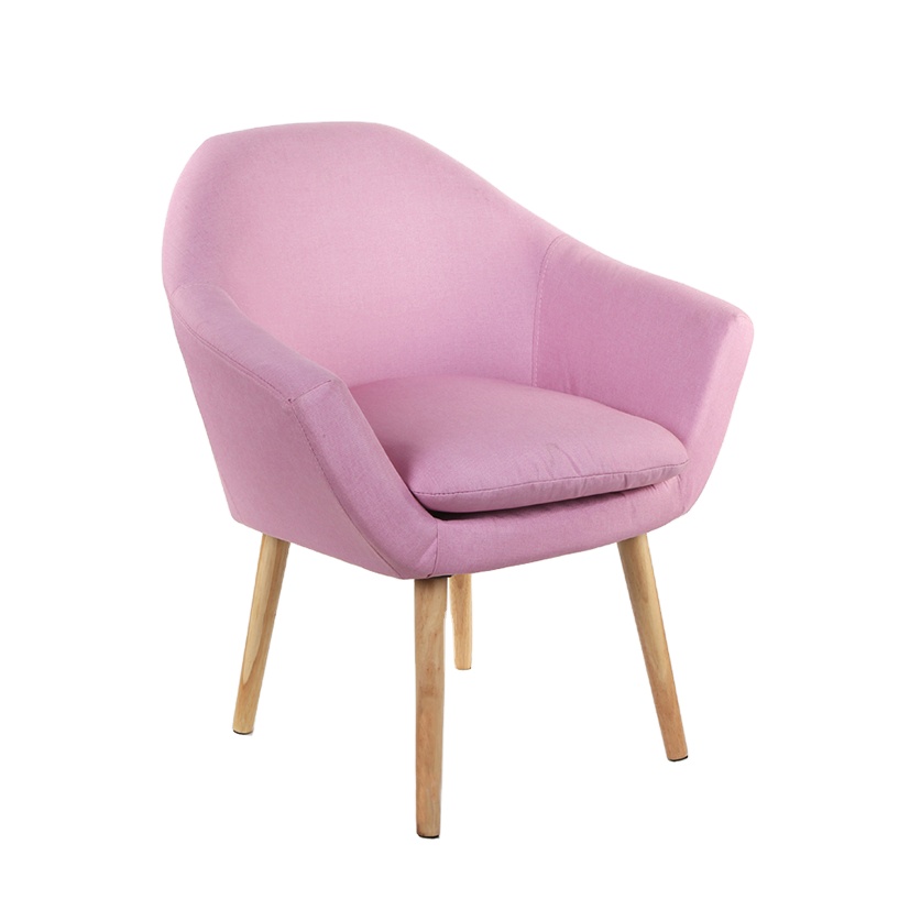 Оптовая продажа современных тканевых и деревянных стульев для лобби отеля