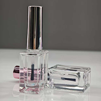 Vernis à ongles 15 ml à séchage rapide, à base d'huile, végétalien, marque privée, base coat et top coat, pour ongles normaux