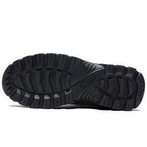 新款高品质顶级时尚皮革男士工作靴摩托车靴鞋出口阿里巴巴工厂批发2026年OEM - Product Image 3