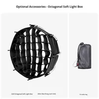 Luz de Relleno COB de Alta Potencia de 80W, Portátil, para Exteriores, Fotografía Profesional, Grabación de Video, Iluminación de Escenario, con Batería de Litio