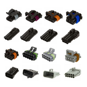 7핀 수형 LS 타입 엔진 와이어 하네스 연회색 메트리팩 150 밀폐형 커넥터 자동 점화 코일 PVC 플라스틱 자동차용 - Product Image 2