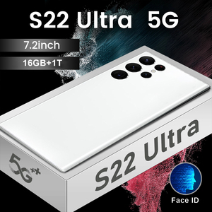 Teléfono Inteligente Original <span class=keywords><strong>S22</strong></span> Ultra de 7.2 Pulgadas, Pantalla Completa, 16+1TB, Android, con Lápiz Integrado, Desbloqueo Facial, Teléfono Móvil - Product Image 2