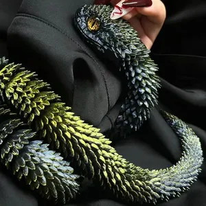 Juguete Antiestrés de Serpiente Impreso en 3D, Hecho a Mano, Educativo, Novedoso, para Niños, Diseño Divertido - Product Image 5