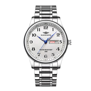 Montres pour hommes de <span class=keywords><strong>marque</strong></span> <span class=keywords><strong>suisse</strong></span> WLISTH, mode, double calendrier, étanches, montres-bracelets à quartz pour affaires - Product Image 6