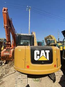 Excavatrice hydraulique Caterpillar d'occasion de 8 tonnes, modèle 2021, avec moteur Mitsubishi, boîte de vitesses, pompe, roulement et PLC - Excellent état - Product Image 3