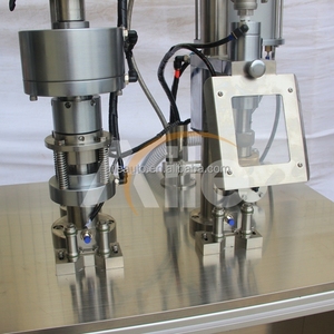 Máquina de Llenado de Aerosoles Cosméticos Semiautomática con Válvula de Bolsa, Accionamiento por Motor, Acero Inoxidable, Control por PLC, Venta Directa de Fábrica - Product Image 2