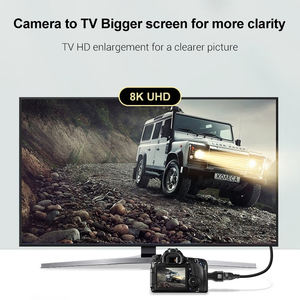 <span class=keywords><strong>Mini</strong></span> per <span class=keywords><strong>HDMI</strong></span> adattatore maschio per <span class=keywords><strong>HDMI</strong></span> 2.1 femmina A217 4K 120Hz estensione di trasferimento aggiornato HD per la macchina fotografica portatile HDTV - Product Image 5