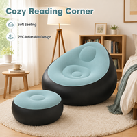 Canapé gonflable portable OEM, fauteuil gonflable pour la maison, salon
