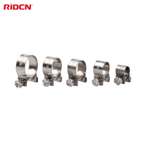 Mini pince à tuyau en acier inoxydable SUS304 pouce et système de mesure métrique Mini colliers de serrage