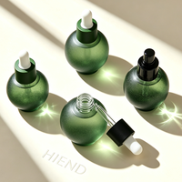 Kobaltblaue Glasflasche mit Pipette, Individuelle Farbe, 20ml 30ml 50ml für Ätherische Öle, Serum, Schönheitsöl