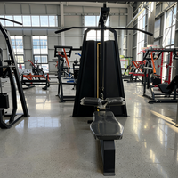 Máquina Profesional de Doble Función para Ejercicios de Tracción y Remo, Equipo de Gimnasio para Entrenamiento de Fuerza en Centros de Fitness Comerciales