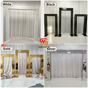 Arco de Hierro Blanco para Decoración de Escenarios de Bodas, Fondo para Eventos y Fiestas - Product Image 6