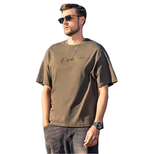 Camiseta Extra Grande Premium |   Camiseta Urbana de Algodón Grueso |   Ropa Personalizada con Diseño Propio (OEM) - Product Image 1