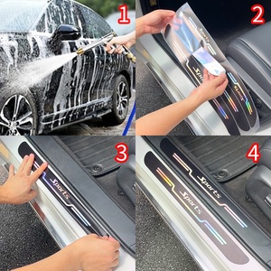 Adhesivos Láser para <span class=keywords><strong>Coche</strong></span> con Logo Personalizado <span class=keywords><strong>Protector</strong></span> de Umbral de Puerta de <span class=keywords><strong>Coche</strong></span> <span class=keywords><strong>Protector</strong></span> contra <span class=keywords><strong>Arañazos</strong></span> para Puerta de <span class=keywords><strong>Coche</strong></span> Protectores de Umbrales para Automóvil - Product Image 5