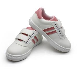 Nuevo niños Casual rojo y blanco zapatillas de deporte caminando Skate zapatos casuales zapatos - Product Image 3