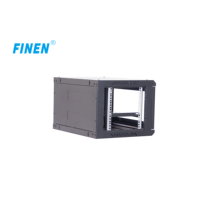 Finen Server Rack 4u 6u 9U 12u Networking Boîtier en acier Armoire réseau Armoire serveur standard 19"
