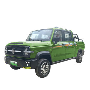 Nouvelle arrivée, mini camionnette électrique 5 places, batterie au lithium, propulsion simple, sièges en cuir, galerie de toit en métal, arrière pour adultes - Product Image 1