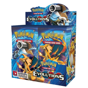 Hot Sale Playing Pokemoned Trading Card English 360 PCS Evolutions UNI ESK EVO Poke-mon Card Booster Box Card Game