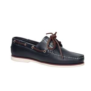 Chaussures bateau pour homme Lumberjack, bleues, taille 42, à lacets, décontractées - Product Image 2
