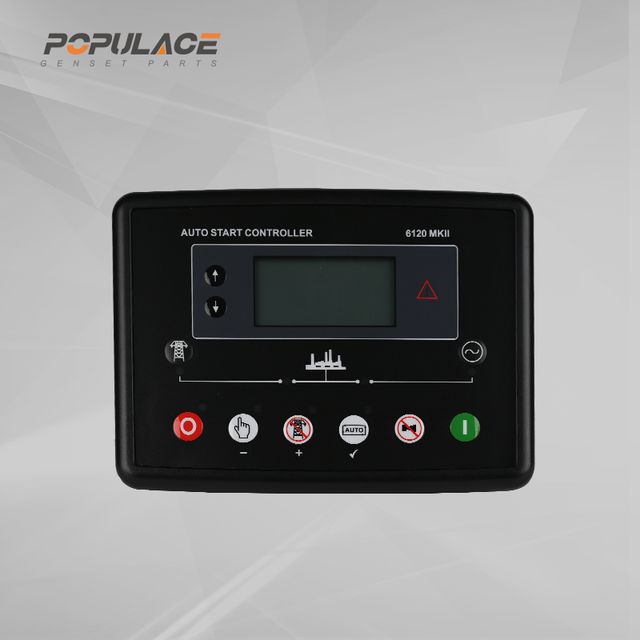 POPULACE Genset Control Panel Dse6110 MPU Generator Controller Panel Module Controladores Populace Controller 6120,MKII Dse 6120