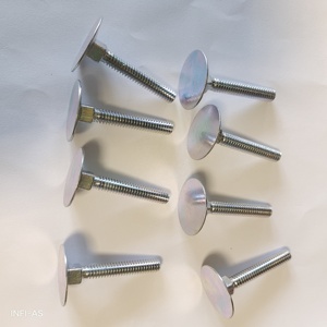 Lớn Đầu phẳng Bolt vận chuyển Bolt thang máy Bolt 1/4-20 UNC chủ đề mạ kẽm - Product Image 5