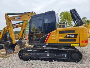 High Quality Used Sany SY 135C Excavators <b>Construction</b> <b>Machinery</b> China Original <b>Engineering</b> Machine Best Low Price on Sale - Product Image 1