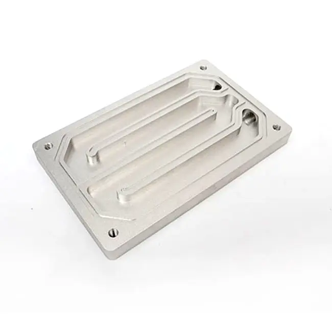 Custom Aluminum Extrusion Water Cooling Miner Cold Distribution Plate Design