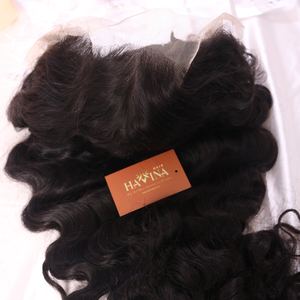 Perruque en dentelle frontale de cheveux humains longs et bouclés de haute qualité, aspect naturel, dentelle transparente, vente en gros de cheveux en marque privée - Product Image 3