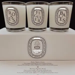 批发高端品牌Dyp豆蜡环保香薰蜡烛库存室内无烟礼品盒套装情人节礼物 - Product Image 3