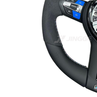 Volant de voiture en cuir amélioré pour BMW M3 M4 M5 M6 F30 F10 F15 F60 F01 F20 F22 F31 F32 E70 E71 E90 E92 X1 X2 X3 X4 X5 X6